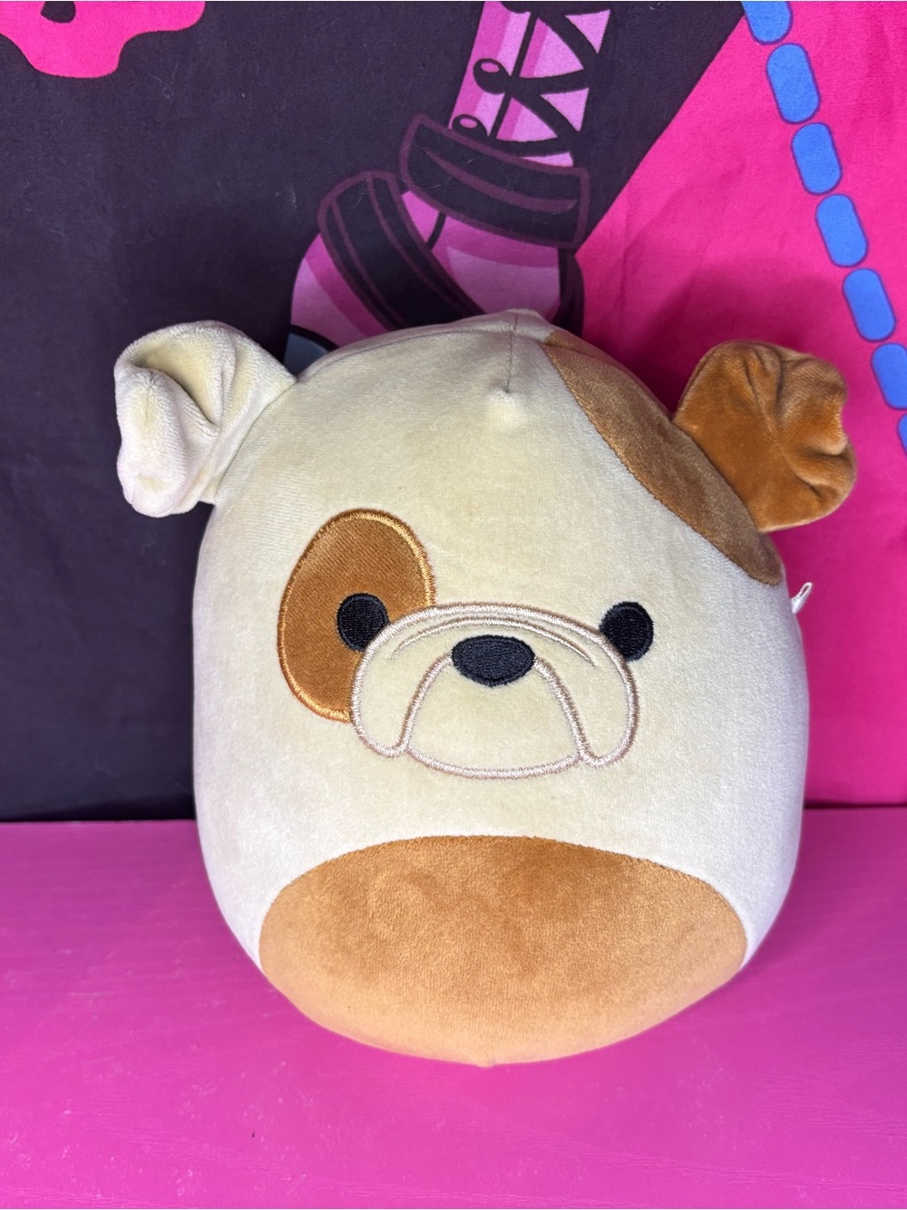Brock The bulldog Squishmallow